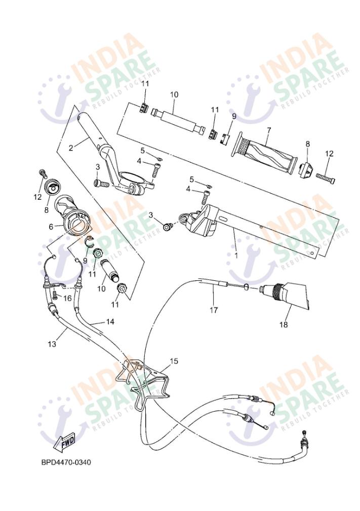 STEERING HANDLE & CABLE